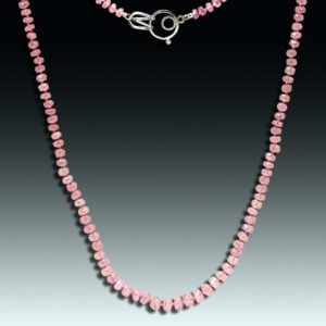 "For me alone" sapphire necklace